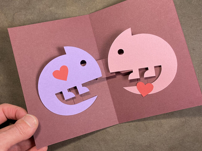 Printable Pop-up Cards And Paper Craft With Animals