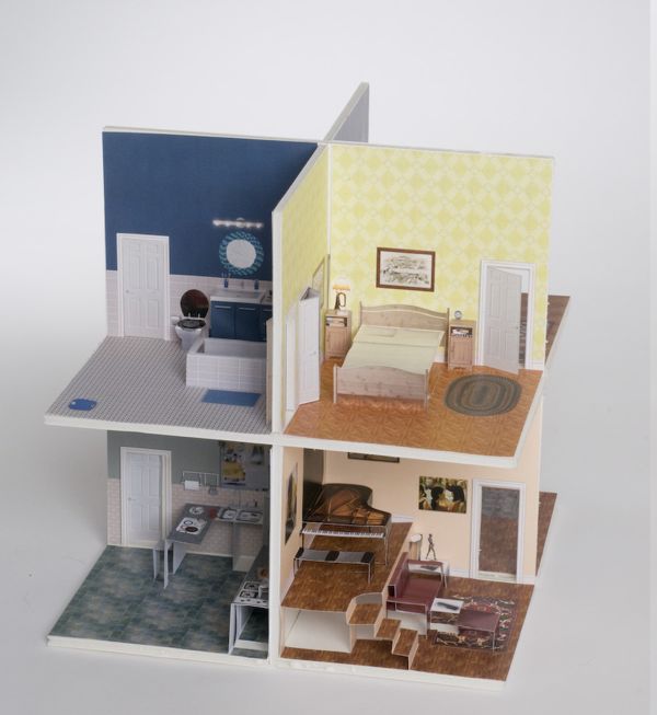 Pop Up Paper Doll House – Free Cut Files!