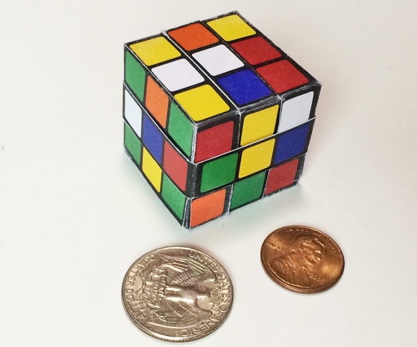 How to do a deals small rubik's cube