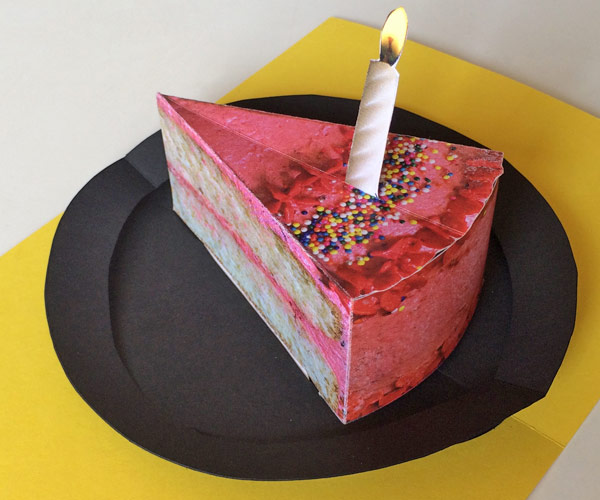 Things to Make and Do - Cake slice box