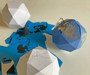 icosidodecahedron globe